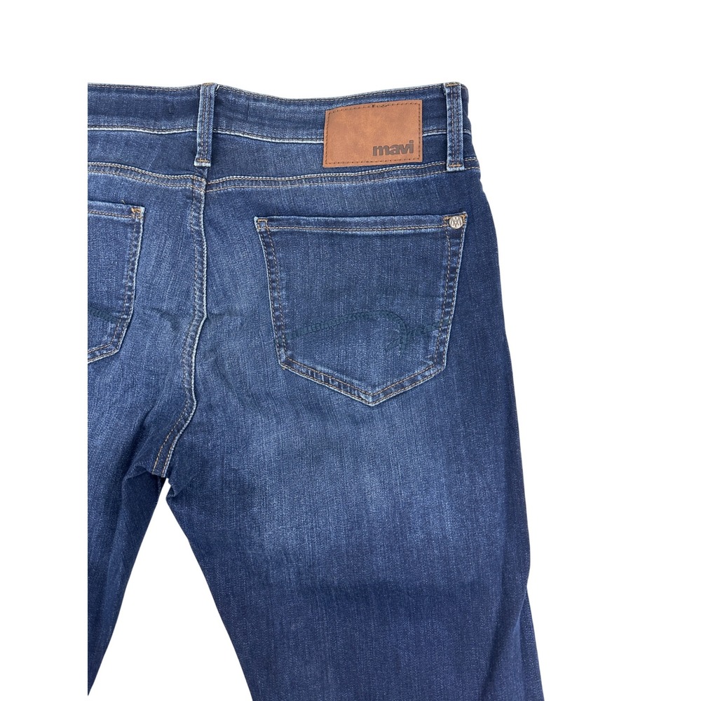 Mavi Zach Jeans Mens 32x32 Blue Straight Leg Stretch Denim (Fits 32x31) - Picture 4 of 12